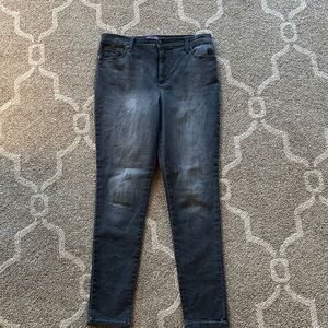 Gloria Vanderbilt Dark Gray Skinny Jeans